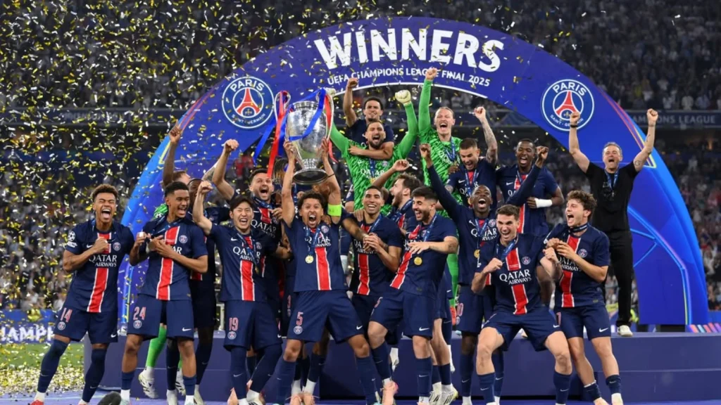PSG Menjuarai Liga Champions 2024/25 Setelah Kalahkan Inter Milan