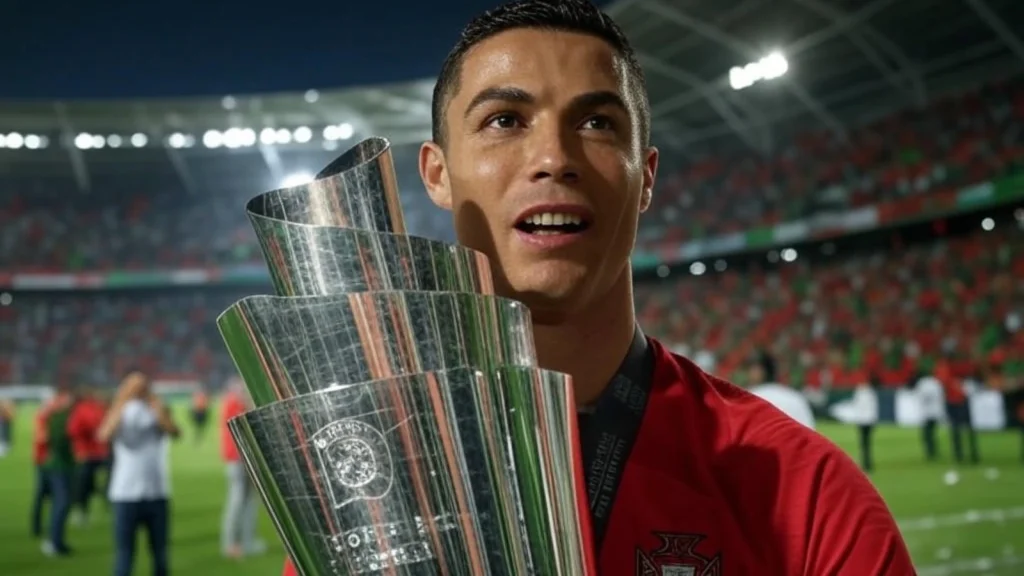 Cristiano Ronaldo Mengisyaratkan Pensiun Pasca Kemenangan UEFA Nation League