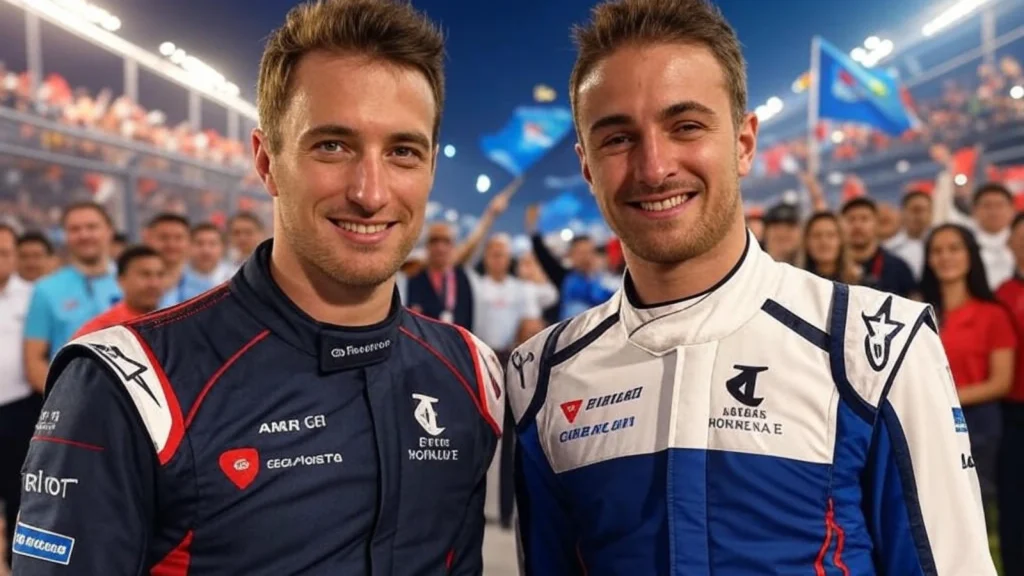 Podium Pertama Edoardo Mortara dan Nico Müller di Formula E Jakarta
