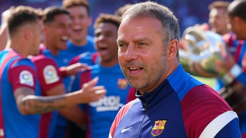 Hansi Flick Ditunjuk Sebagai Pelatih Terbaik La Liga Musim 2024/25